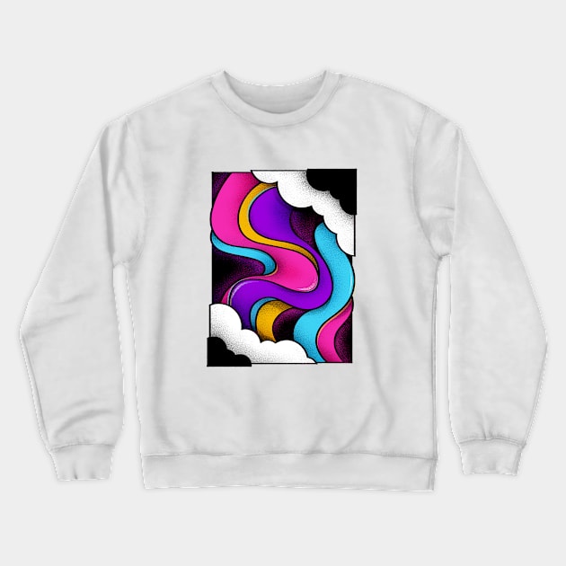 You're an Unique Rainbow Crewneck Sweatshirt by Gintron